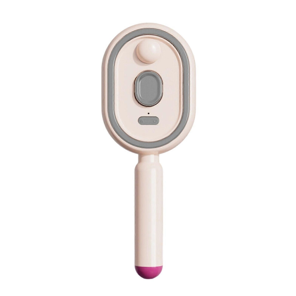 Electric Spray Air Cushion Hair Brush with Mist Spray, Compact Travel Storage, Portable Grooming Tool for Travelers