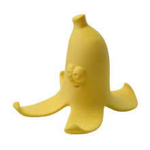 Söpö keltainen banaaninkuori-puhelinteline, 3D-tulostettu hauska pöytäpuhelinteline kaikille matkapuhelimille