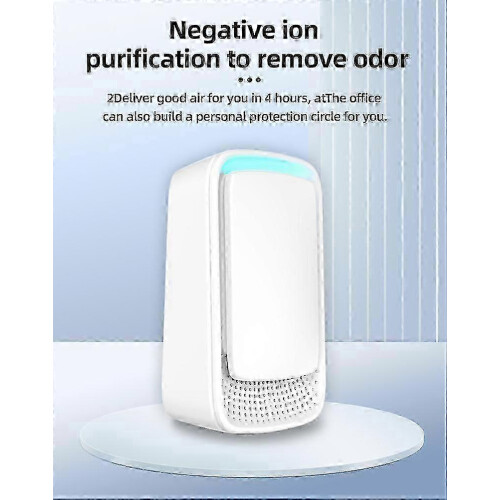 Καθαριστής αέρα Whisper Quiet Plug-In 2 τεμαχίων με τεχνολογία αρνητικών ιόντων για υπ 2
