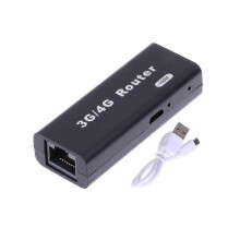 Mini-tragbarer 3G/4G-WLAN-Hotspot, 150 Mbit/s, WLAN-Router mit RJ45-Anschluss, USB-Kabel, kompaktes Reisegerät
