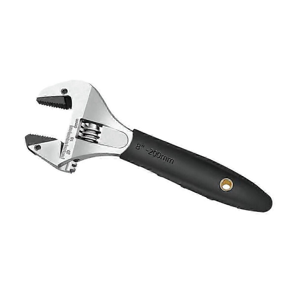Ratchet Adjustable Wrench Self Tightening Multi Function Large Opening For Bathroom Repairs 9172985185575