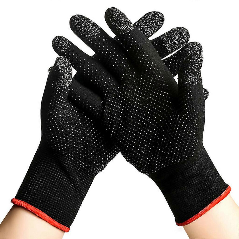 Gaming Finger Thumb Sleeves For Mobile Gaming, Sweat-Proof Breathable Covers For Pubg And Game Controllers 9172985634691