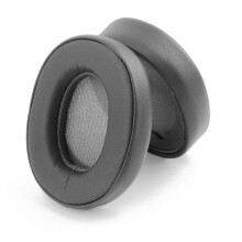 Coussinets d'oreille de rechange pour casque audio, en cuir protéiné souple, pour une isolation phonique et un confort optimaux.