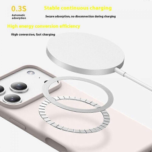Ultra Thin Liquid Silicone and PC Phone Case Compatible with iPhone 17 Pro Max, MagSafe Ready Protective Cover 1