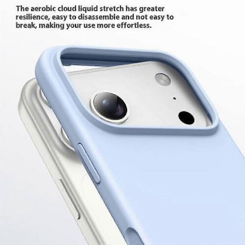 Ultra Thin Liquid Silicone and PC Phone Case Compatible with iPhone 17 Pro Max, MagSafe Ready Protective Cover 2