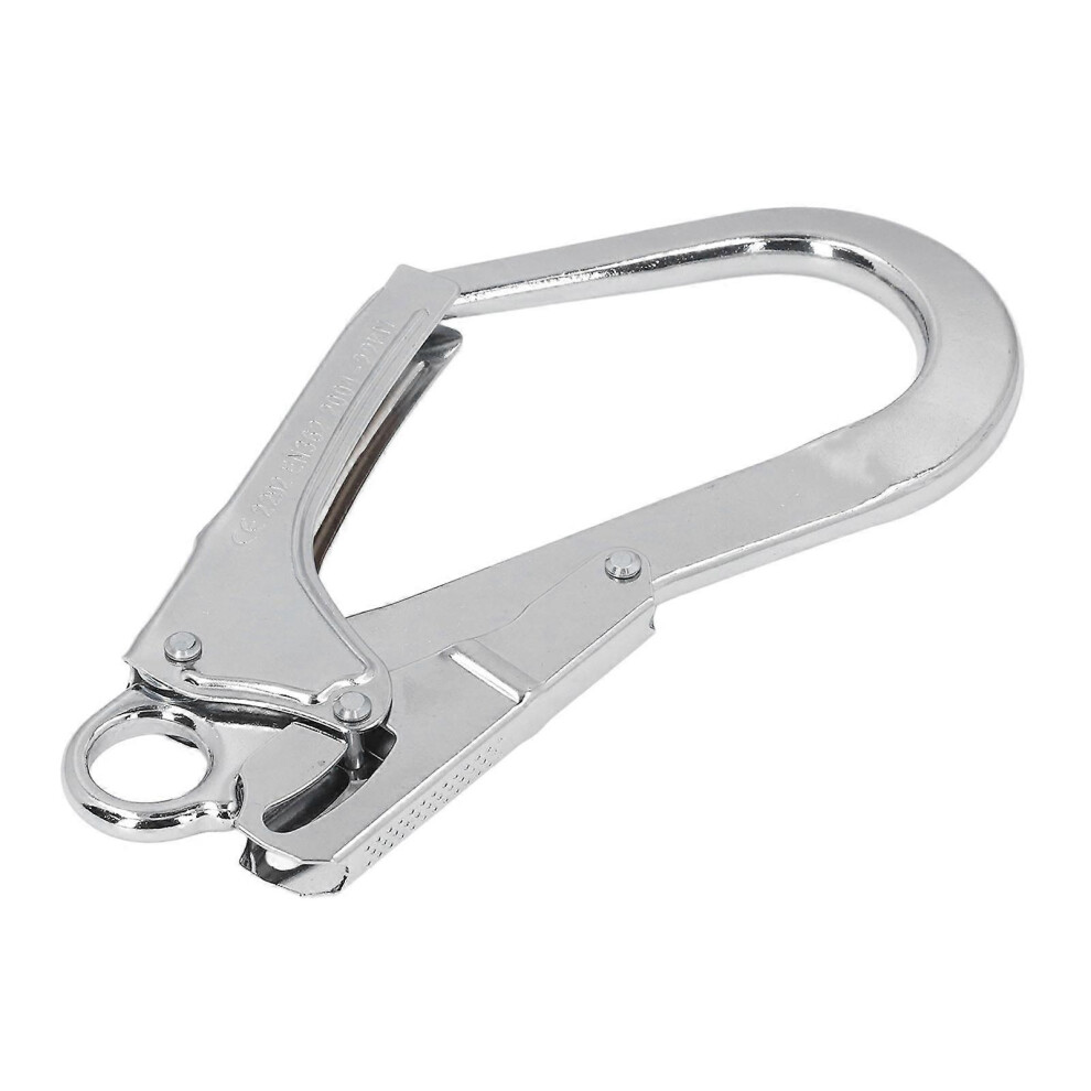 Rebar Snap Hook, High-Strength Alloy Steel Forged Double-Lock Safety Hook For Fall Protection Lanyards, 22Kn 6485316056141