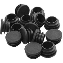 Confezione da 24 tappi rotondi in plastica da 22 mm per gambe di sedie e tavoli, tappi di protezione per pavimenti di mobili