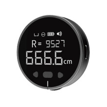 Aimsitheoir Raoin Rialóir Leictreonach Mini, Méadar Fad Digiteach In-athluchtaithe 99 m le haghaidh Tascanna Tomhais agus Tomhais Chrui