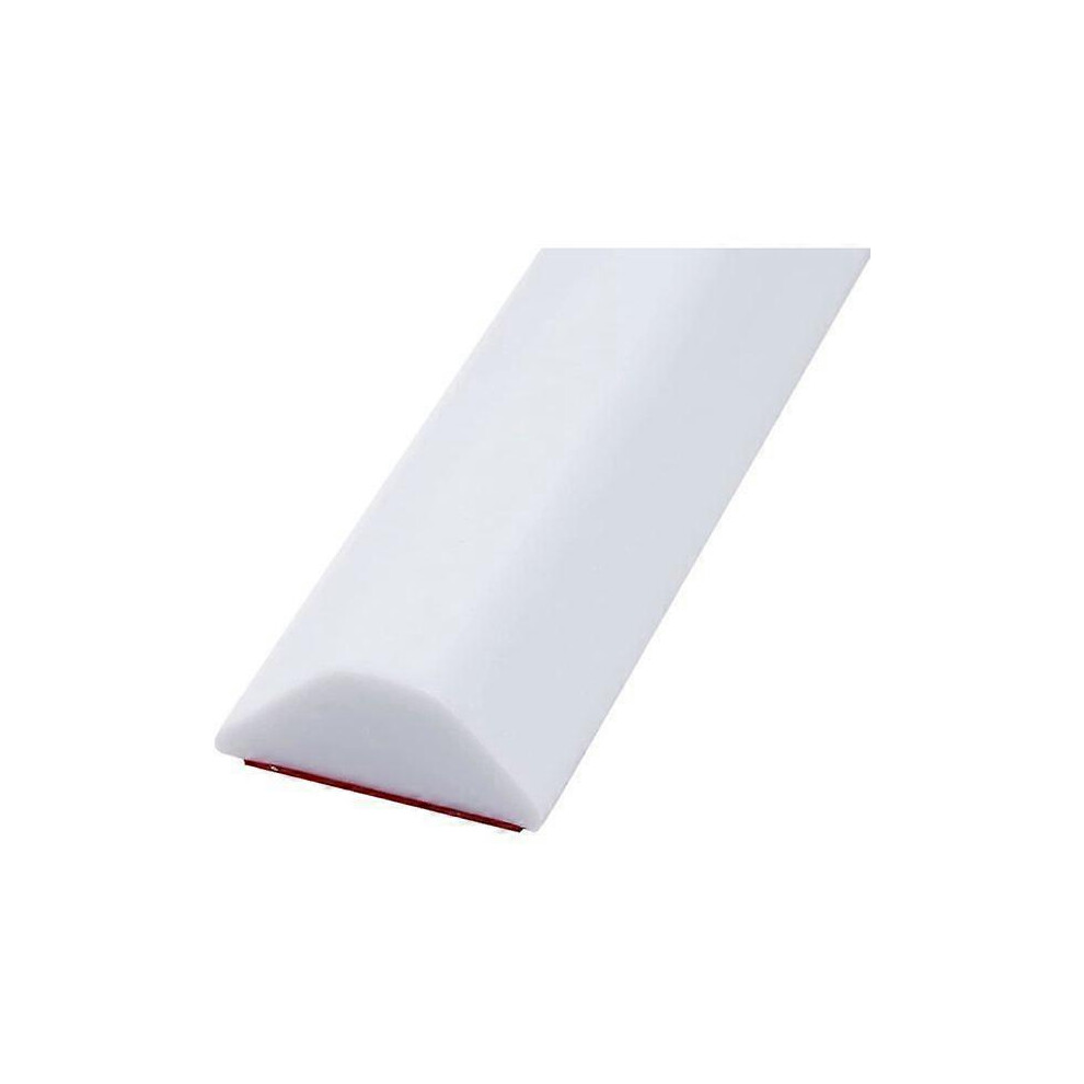 Self-Adhesive Shower Threshold Water Barrier Strip, 2M Bathroom Floor Seal For Wet And Dry Separation 9172985188354