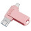 Περιστρεφόμενη μονάδα flash USB 256GB, μονάδα USB 3.0 τύπου C Lightning 3 σε 1 για τηλέφωνα, 1