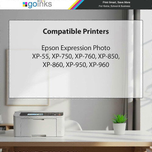 δοχεία μαύρου μελανιού συμβατά με τη σειρά Epson T2431 24XL, μη ανταλλακτικά OEM για 1