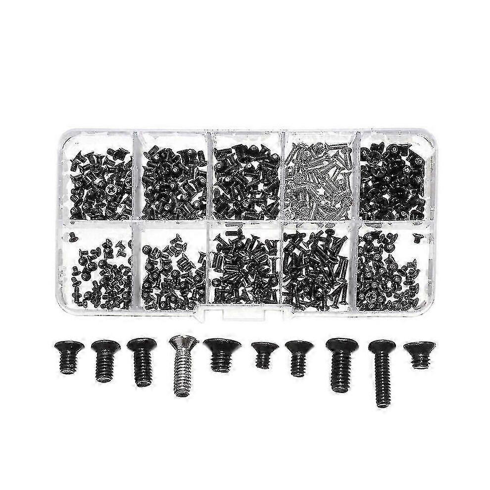 500-Piece Laptop Screw Kit For Notebook Computer Repairs, Assorted Precision Screws Set For Common Laptops 6485316058503