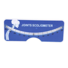 Skoliometer, benutzerfreundliches ABS-Skoliose-Winkelmessgerät, 0 bis 30 Grad für den Heimgebrauch, Messung von Rücken und Wirbelsäule