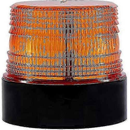 Ασύρματο μαγνητικό φλας LED 12V με πορτοκαλί σήμα έκτακτης ανάγκης για οχήματα