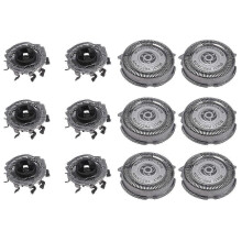 6 Pack Replacement Shaver Heads Compatible with Philips Series 5000 S5000 S5420 S5380 S5351 with MultiPrecision Blades