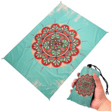 Couverture de plage extra large et imperméable (140 x 200 cm), légère et anti-sable, idéale pour les voyages, le camping et les pique-n