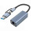 Προσαρμογέας USB 3.0 σε Ethernet με USB-C σε RJ45, ενσύρματος προσαρμογέας δικτύου 1000 Mbps 1