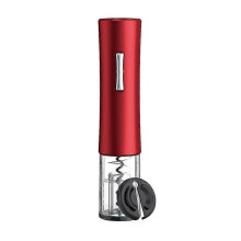Sacacorchos eléctrico, sacacorchos automático recargable para botellas de vino con acabado de acero inoxidable.