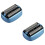 2Pcs Replacement Shaver Foil Cassette Head for CoolTec CT2S CT2Cc CT3Cc CT4S CT4Cc CT5Cc CT6Cc 1