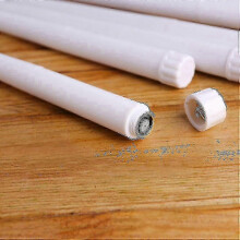 Set of 10 Battery Operated LED Taper Candles with Remote, Ivory Smooth Wax Finish, Warm White Light