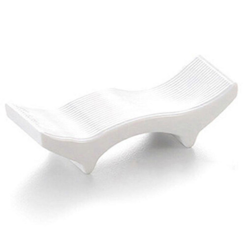 10 Piece Ceramic Chopstick Holder Set, Spoon, Knife and Fork Rest for Tableware and Kitchen Use