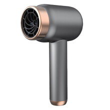 Secador de pelo inalámbrico con alimentación USB, secado suave para un peinado eficaz, diseño ligero y portátil.