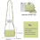 Μικρή υφασμένη τσάντα crossbody για γυναίκες, τσάντα κινητού τηλεφώνου από δέρμα 5