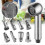 Spare Replacement Kitchen Mixer Tap Pull Out Spray Shower Head with Fast Flow Setting, Chrome Finish, Durable Kitchen Si 2