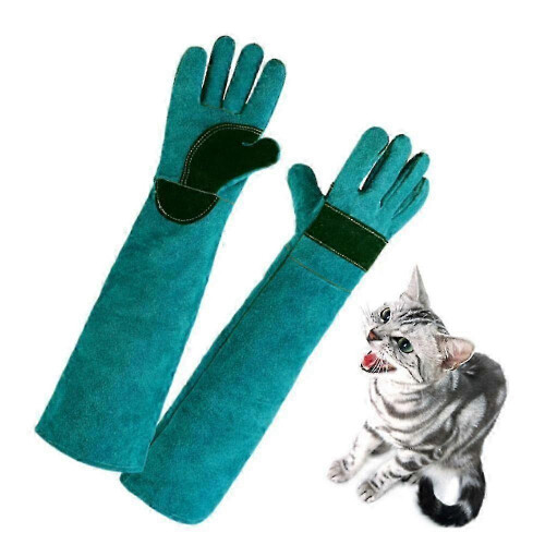 Bite Resistant Pet Training Gloves, Scratch Resistant Hand Protection for Dogs and Cats, Durable Full Hand Coverage 1