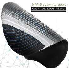 Ergonomic Mouse Pad with Wrist Support, Gel Wrist Rest, Comfortable Mouse Pad for Laptop and Desktop, Pain Relief