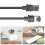 RJ45 Networking Cable for Gen3 Receiver Replacement Accessory, Durable Extension Cable for Stable Wired Connection 2
