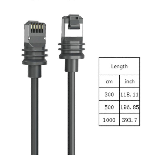 RJ45 Networking Cable for Gen3 Receiver Replacement Accessory, Durable Extension Cable for Stable Wired Connection 2