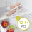 Egg Holder for Fridge, Automatic Rolling Egg Storage Organizer Holds 12 to 14 Eggs, Clear Plastic 2
