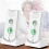 Wireless Intercoms for Elderly, Long Range Room to Room Two Way Communication System with Charging Base, 2 Pack, White 5