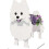 Γλάστρα για σκύλους Pomeranian, χαριτωμένη διακόσμηση κήπου σε γλάστρα για κατο 5