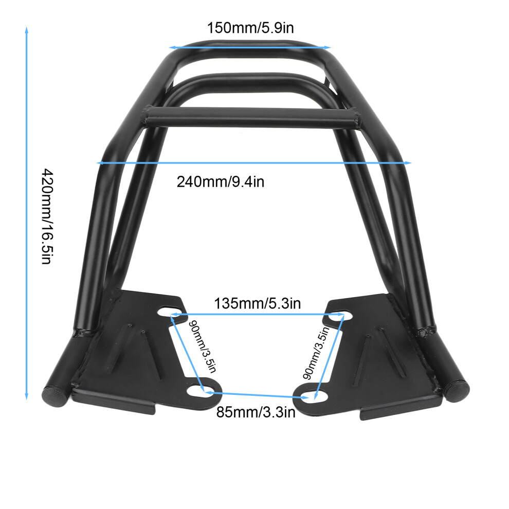 Motorcycle Luggage Box Carrier Rail Rack 7293282158023