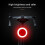 Bicycle Rear Light USB Rechargeable LED Taillight with Multiple Lighting Modes for MTB and Road Bikes 2
