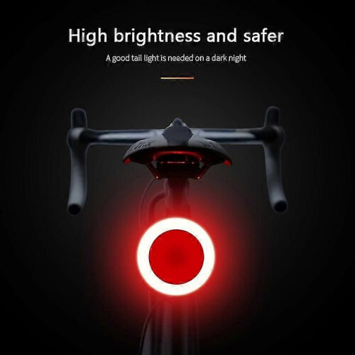 Bicycle Rear Light USB Rechargeable LED Taillight with Multiple Lighting Modes for MTB and Road Bikes 1