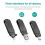 Περιστρεφόμενη μονάδα flash USB 256GB, μονάδα USB 3.0 τύπου C Lightning 3 σε 1 για τηλέφωνα, 3
