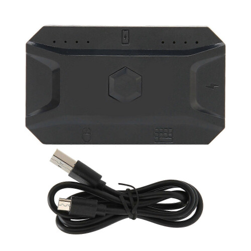 Portable USB Keyboard and Mouse Converter Adapter with USB Interface for Stable Plug and Play Use 1