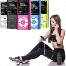 Ultra-Thin Digital MP3 MP4 Music Player with Expandable Memory and British Style Design