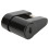 Black Zinc Alloy 1/4in Trailer Lock 1