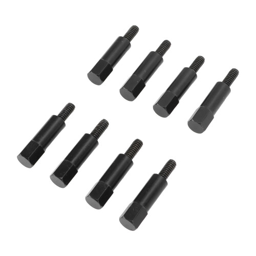 8 Black Fasteners Valve Cover SBC