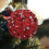 Teal sequin Christmas tree ornament 80mm foam with pearls 5