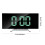 Curved LED Clock Silent Alarm Clock Large 3