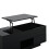 High Gloss LED Lift-Top Coffee Table, 2 Drawers 6