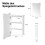 50x76 Beveled Edge Bathroom Mirror Cabinets 3