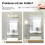 50x76 Beveled Edge Bathroom Mirror Cabinets 4