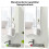 50x76 Beveled Edge Bathroom Mirror Cabinets 5