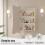 50x76 Beveled Edge Bathroom Mirror Cabinets 6